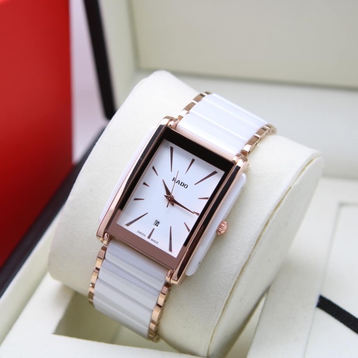 JAM TANGAN WANITA RADO - KERAMIK PREMIUM - 3.5 CM