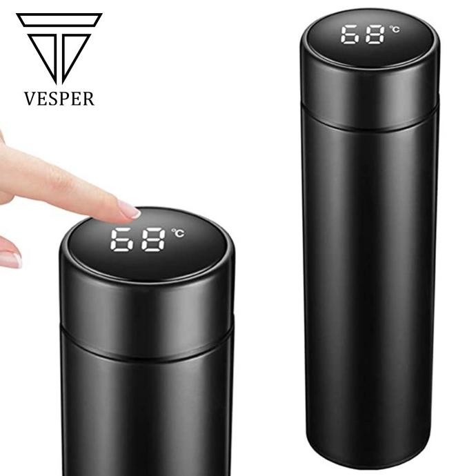 tumbler thermos stainless smart temperature LED cup / termos minuman