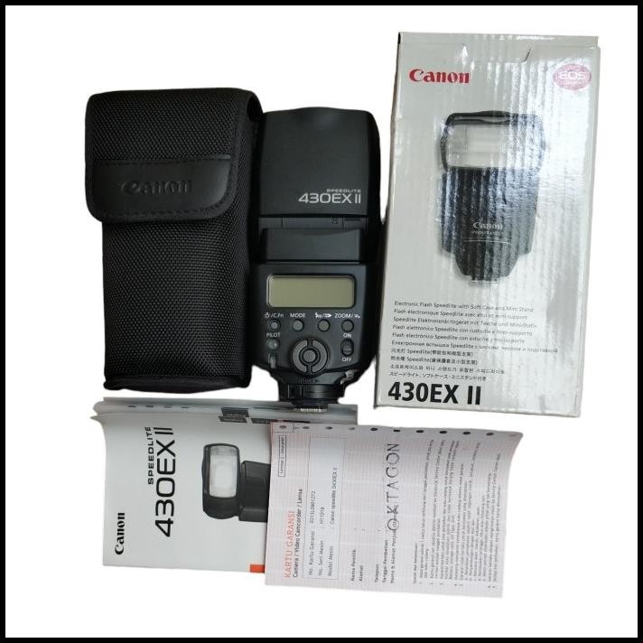 Speedlite 430Exii Flash Canon 430 Exii Mint Like New Ex Ds Speed Lite