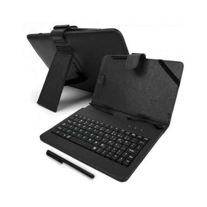 [TERBARU] Casing Kulit Galaxy Tablet Pro12/S10 11.6 inci, CasingSkin,Tablet Casing Kulit Keyboard 8I