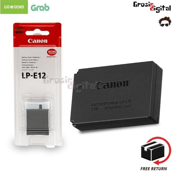[BARU] Baterai Canon LP-E12 For Canon EOS M10, EOS M100, EOS M, EOS M2, EOS 100D