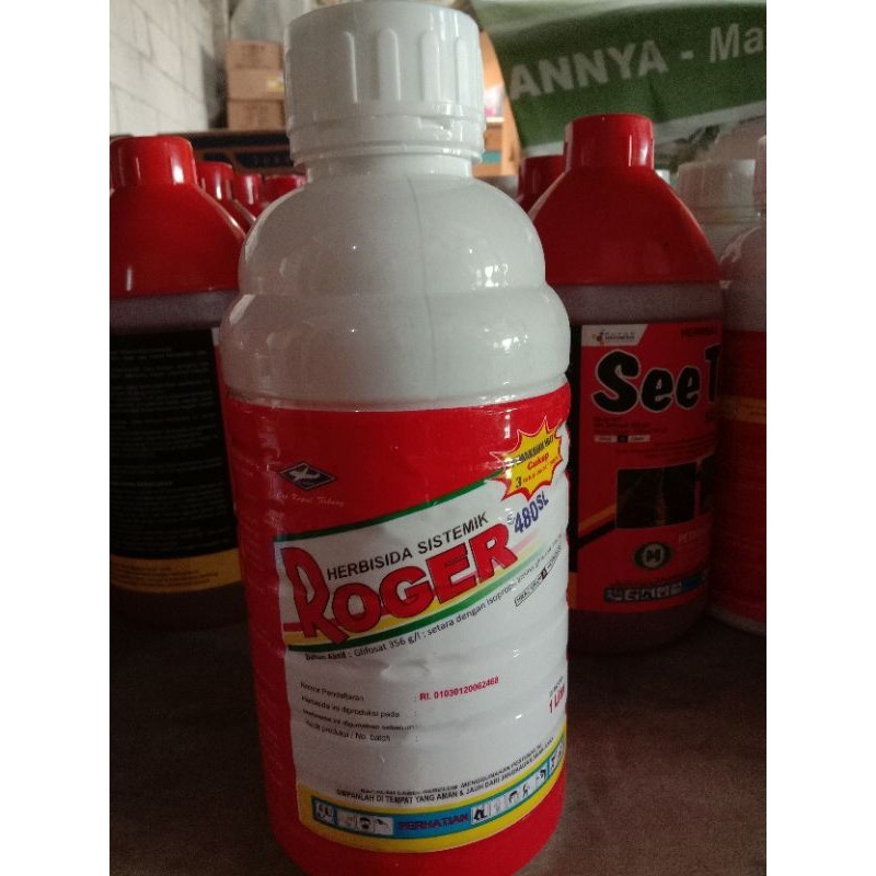 obat pertanian herbisida ROGER 1lt
