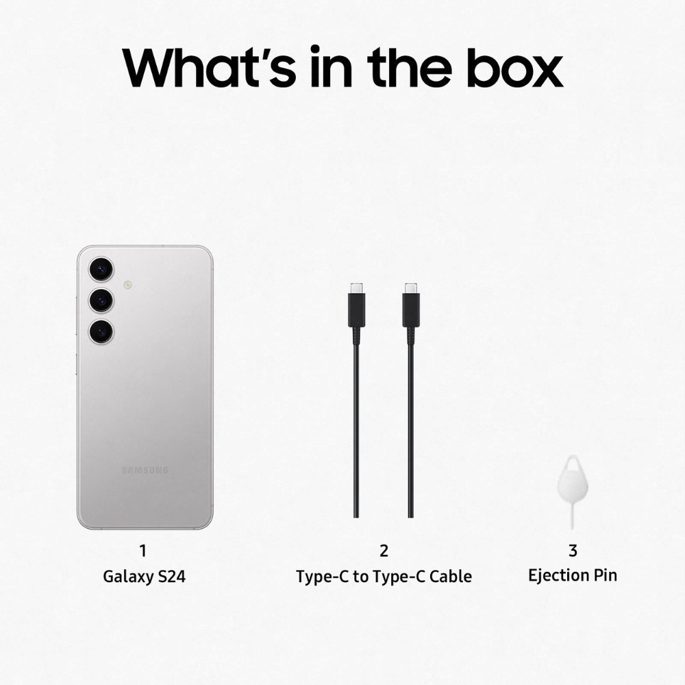 Samsung Galaxy S24+ 12/512GB - Marble Gray, Handphone AI, Smartphone, Kamera 50MP-6