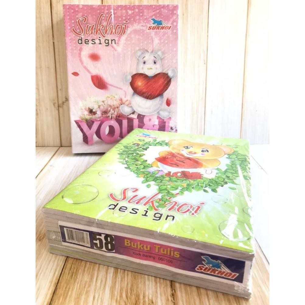 

BUKU SUKHOI 58 (ISI 10 PCS) GRATIS ONGKIR