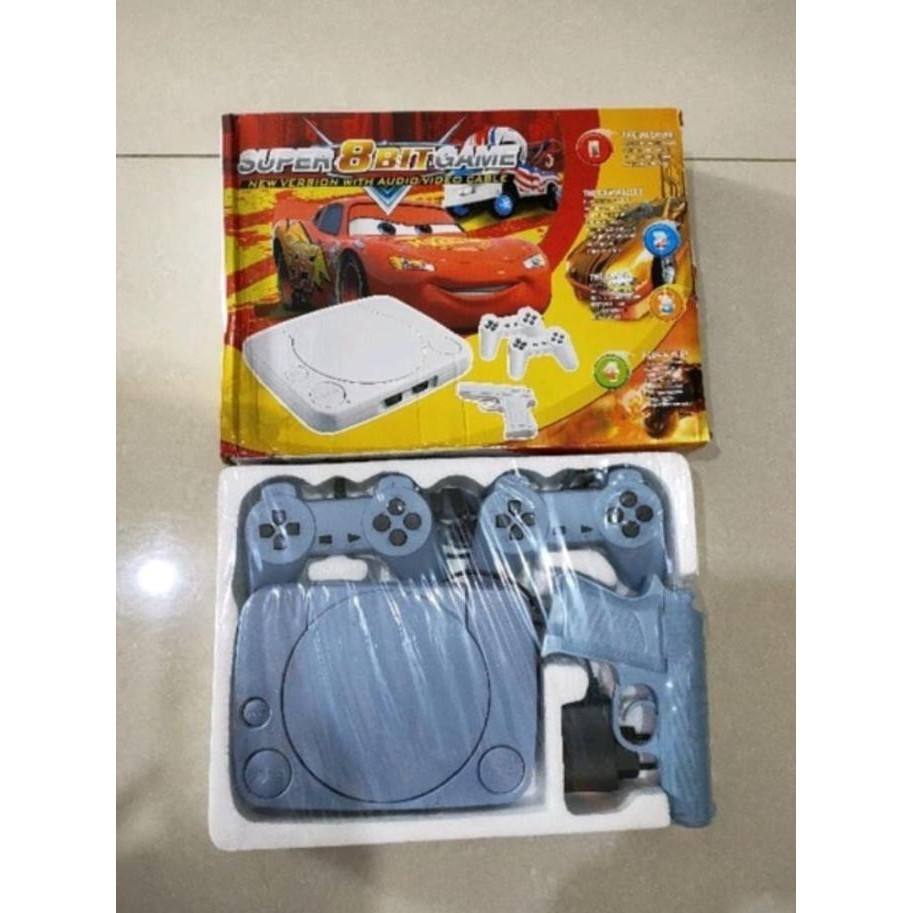 Console PS1 Retro Game Classic Stik + Pistol Gun