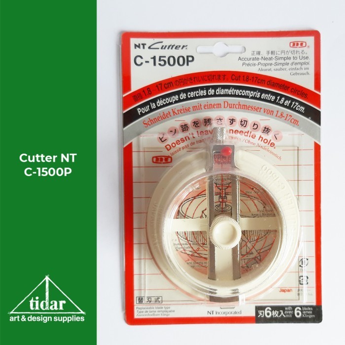 

Terlaris Cutter NT C-1500P / Circle Cutter / Pemotong Lingkaran SALE