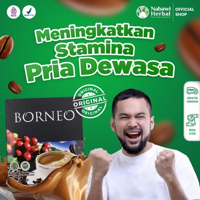 

Ready KOPI BORNEO SUPLEMEN DEWASA