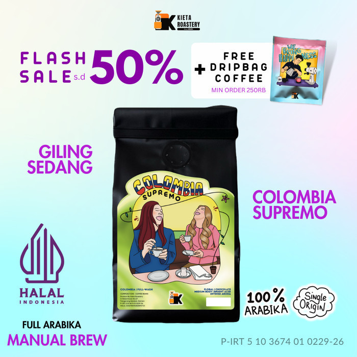 

Ready Kopi Arabika Colombia Supremo Limited