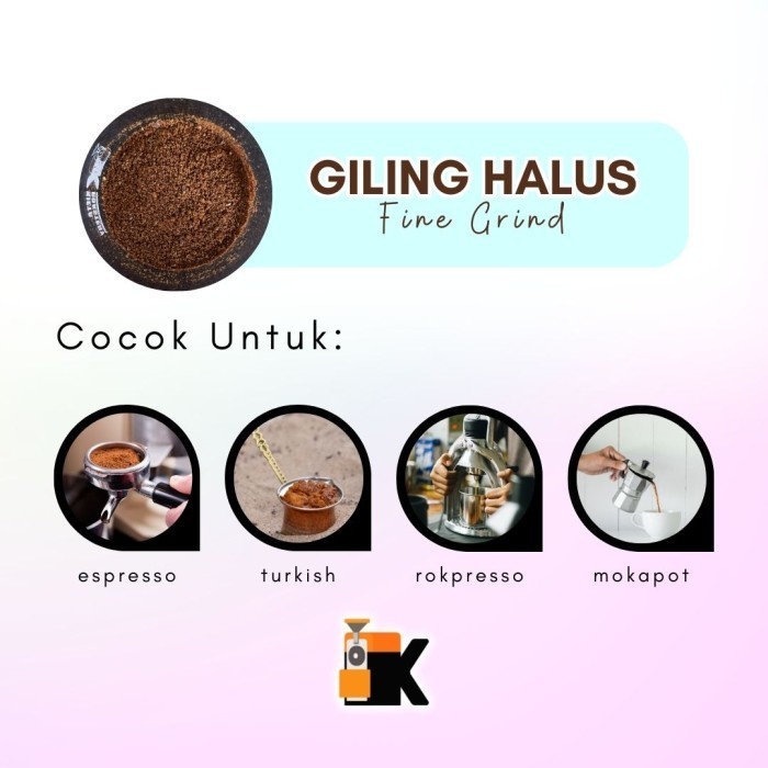 

Ready Biji Kopi 1kg Espresso Blend Arabika 100%
