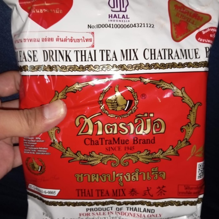 

Ready Thai Tea Original Number One/Chatramue Brand