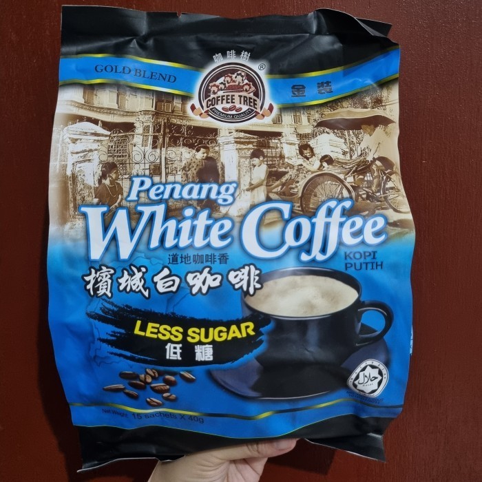 

Ready penang white coffee 3in1 less sugar