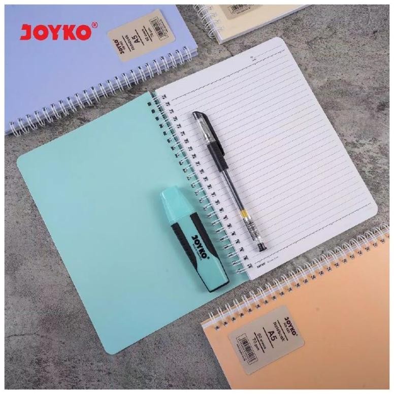 

NOTEBOOK JOYKO PASTEL / NOTEBOOK SPIRAL A5 / BUKU TULIS LUCU AESTHETIC / NOTE BOOK SIMPLE BISA COD