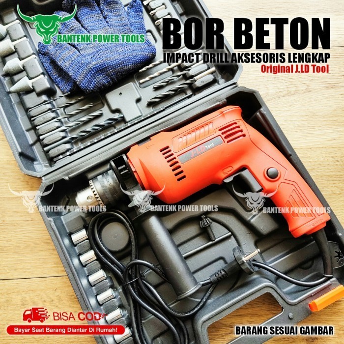Mesin Bor Beton D Set Lengkap Komplit. Bor Listrik. Mesin Bor D