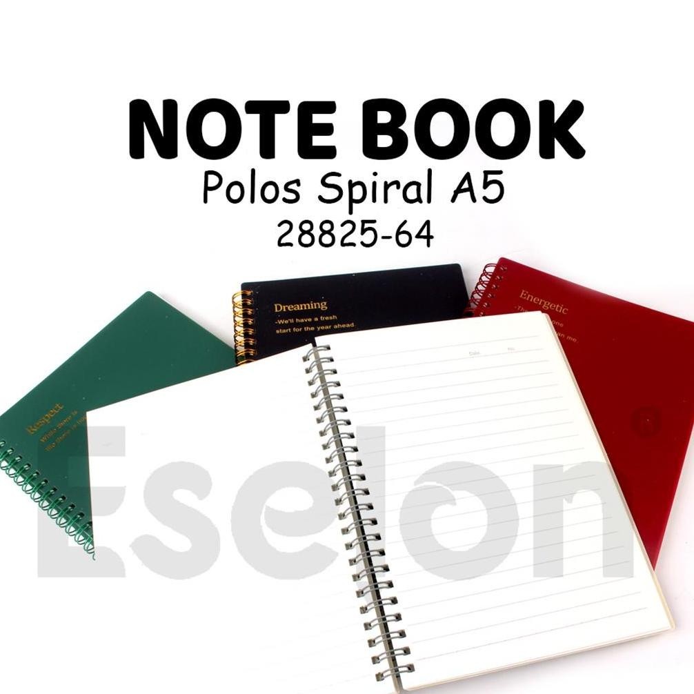 

DIARY SPIRAL A5 POLOS OFFICE 28825-64 / NOTEBOOK A5 80LBR SIAP KIRIM