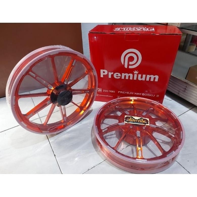 PL Velg VND Premium VD-P10 Beat Scoopy Spacy Genio Vario110 Alumunium CNC TERLARIS