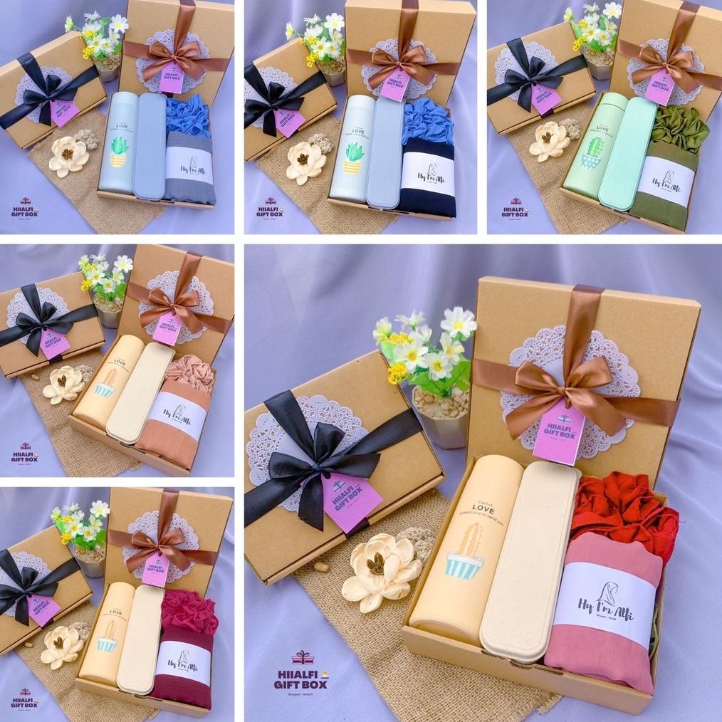 

COMEBACK HAMPERS PAKET HINDUN TUMBLR LUCU HAMPERS HIJAB KADO ULANG TAHUN CEWEK WISUDA GIFT BY HIIALFI ORIGINAL PRODUK
