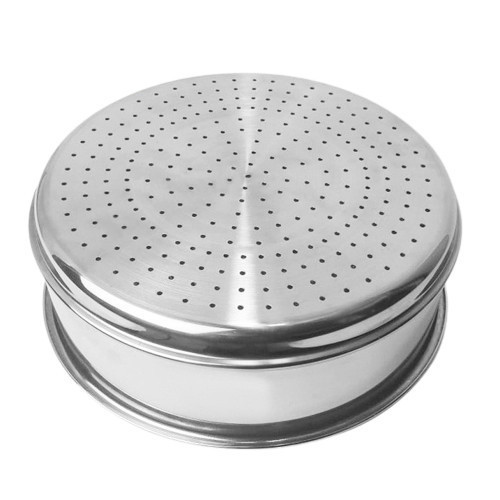 Steamer Tinggi Stainless Steel Kukusan Untuk Wok Pan 28Cm