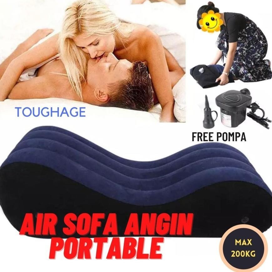 YUI Air Sofa Angin Portable Inflatable Kamasutra Tantra Sofa Bed  Kasur Angin S Dengan Pompa Sofa Ci