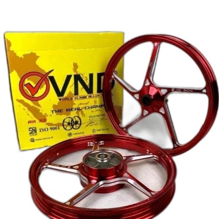 PL velg racing VND AK55 Ring 17 Model Enkei beat deluxe genio vario 125 TERLARIS