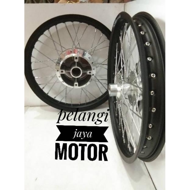 PL Paketan Velg Set tromol Jari Gl Max  Megapro Primus  Gl Pro - Tromol Jari Velg 140 160 185 215 25