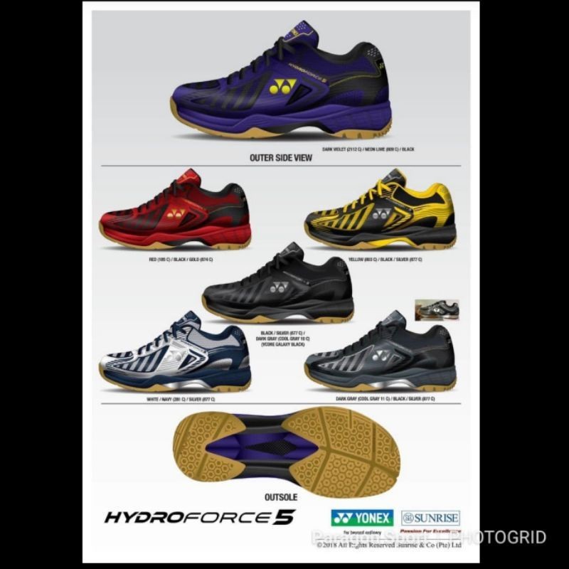 Sepatu Badminton Yonex Hydroforce5 / 5  Original