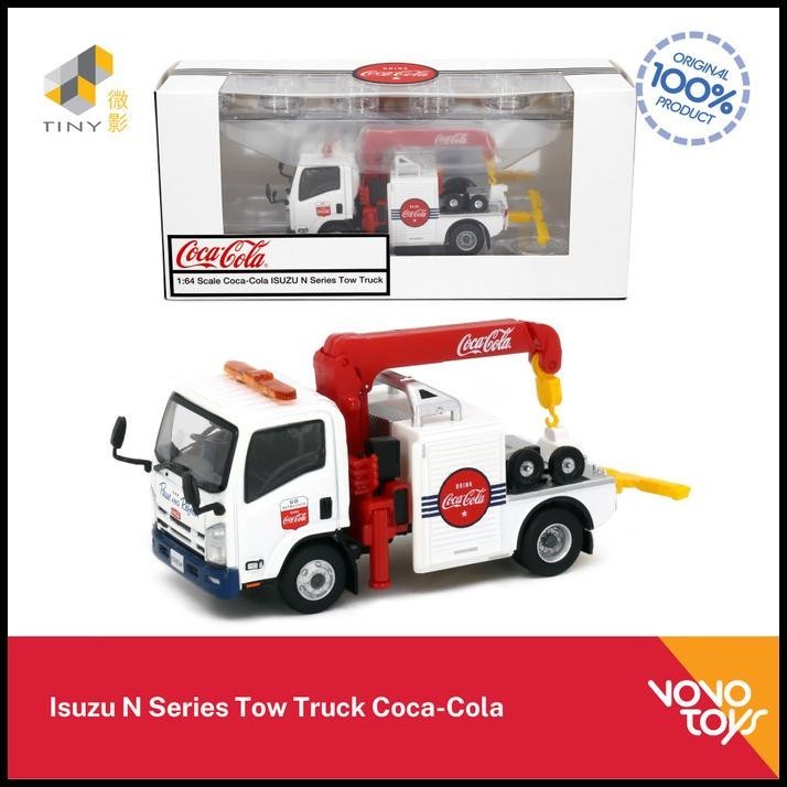 Tiny Diecast Isuzu N Series Tow Truck Coca Cola Coke051