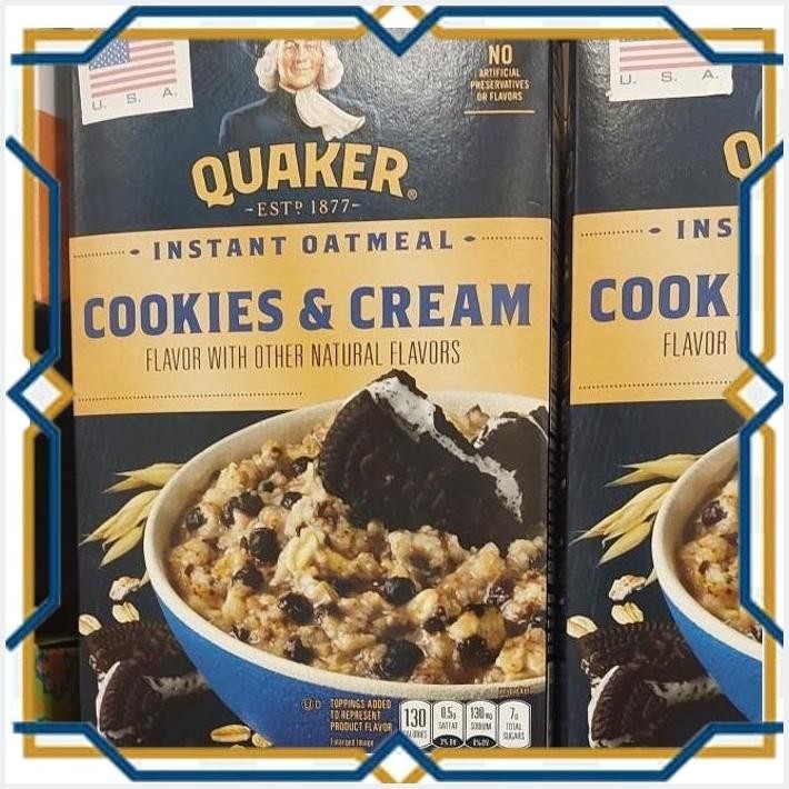 

[GDS] QUAKER INSTANT OATMEAL COOKIES & CREAM 210 GR