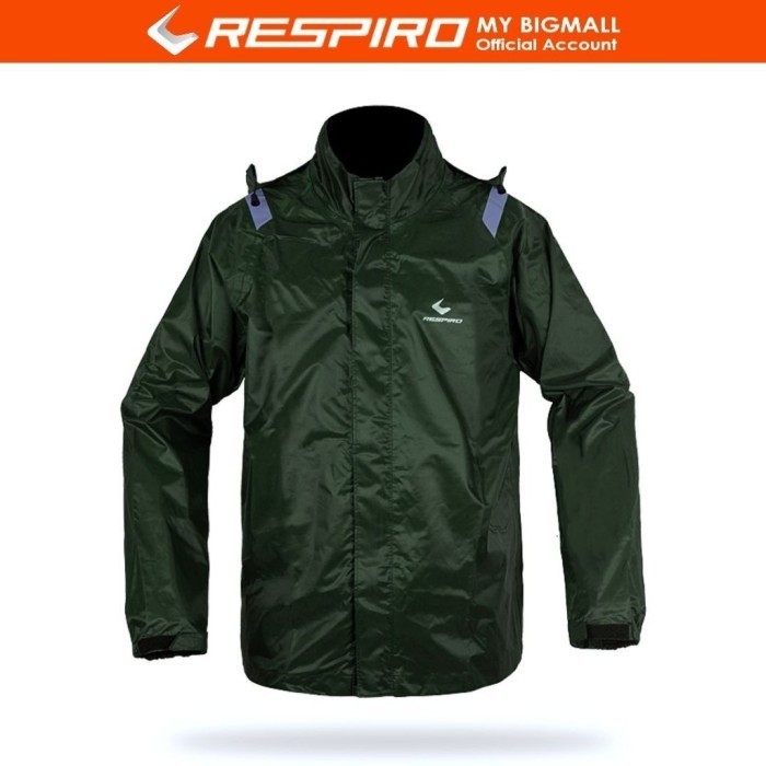 Jas Hujan Pria Wanita Respiro Challenger Dewasa Setelan Motor Original