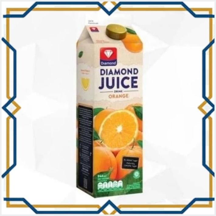 

[GDS] DIAMOND JUICE UNSWEET ORANGE 946 ML | JUS BUAH