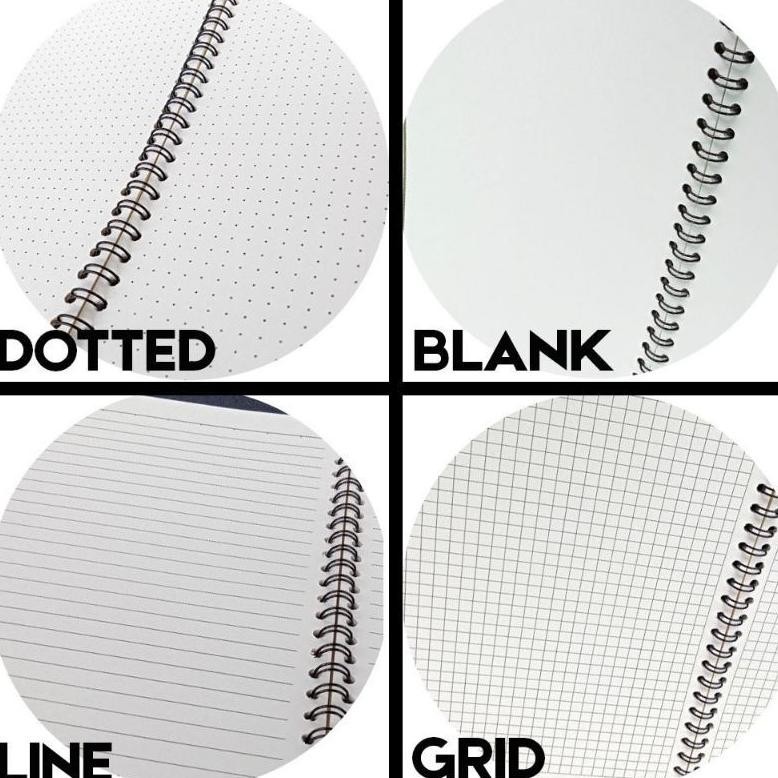 

NOTEBOOK B5/NOTEBOOK GIRD LINE DOTED BLANK TERLARIS