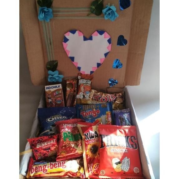 

Snack Box Edisi Custom Warna/Hampers Box/Hampers Snack/Hadiah Hampers [Ready Cod[Terlaris]Produk][Gratis Ongkir]