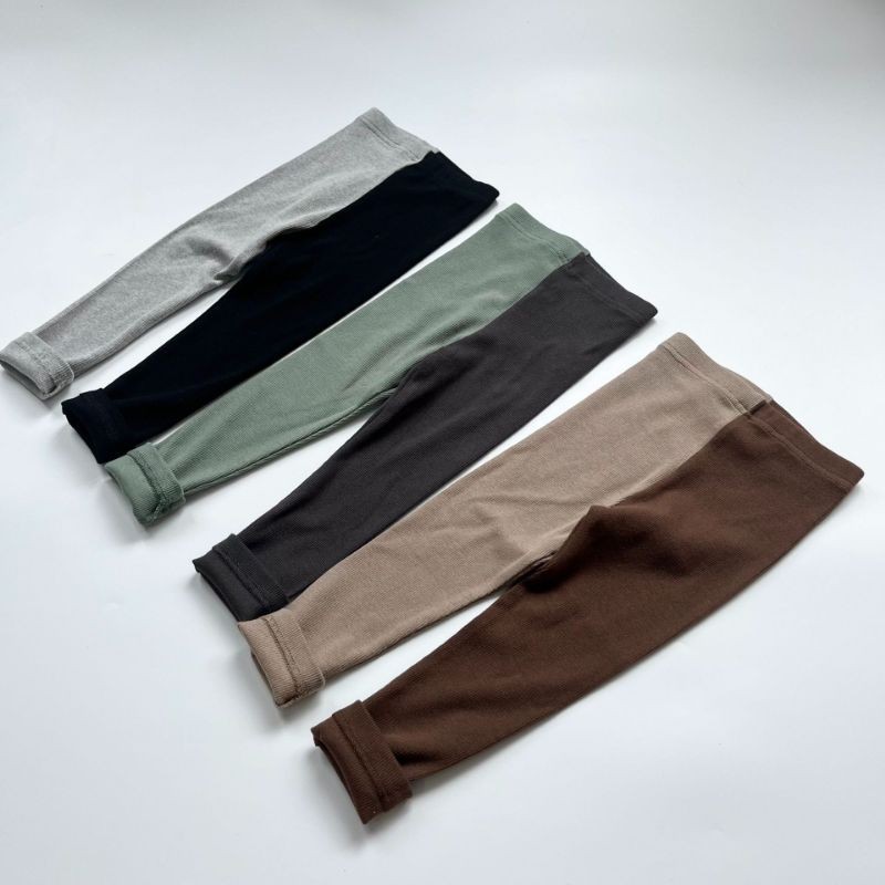 Celana legging 2 warna anak perempuan umur 1-12 tahun/ Celana legging anak perempuan/ Legging anak p