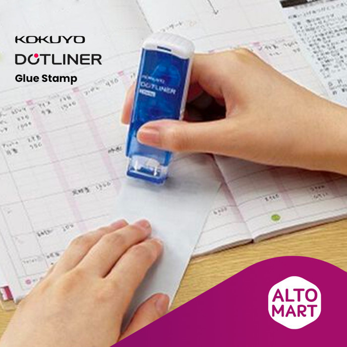 

Kokuyo Dotliner Glue Stamp Lem Stempel Double Tape Dobel K01