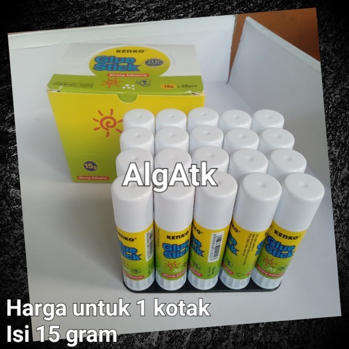 

Lem stick kertas 15 gram kenko K01