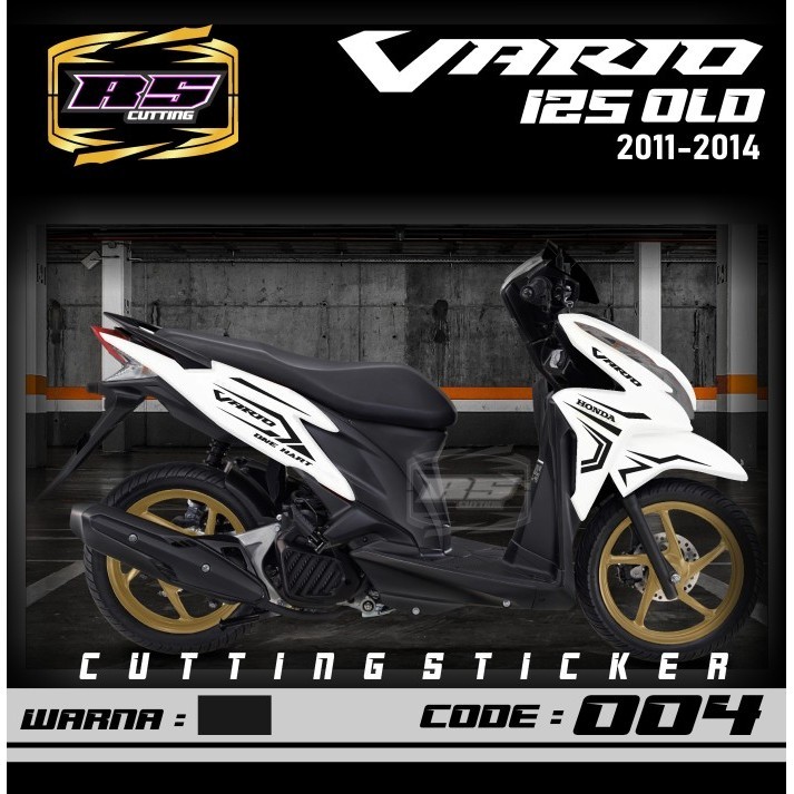 Cutting Sticker Vario 125 Old/Lama-Stiker Honda Vario 125 2014 2015 04