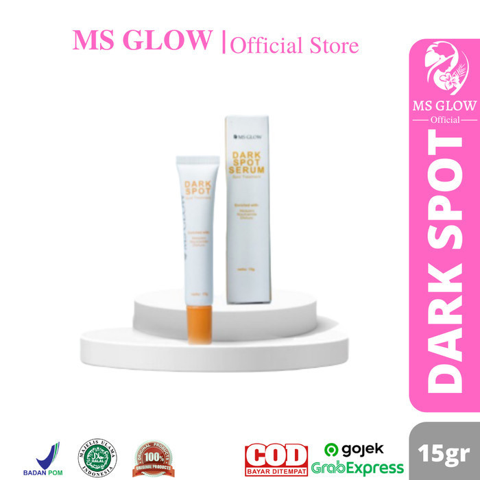 Msglow Dark Spot Serum / Ghilang Flek Hitam / Noda Bintik Hitam