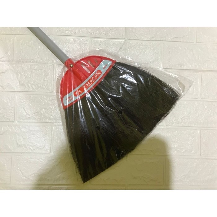 Sapu Lantai Sapu Ijuk Kipas Kecil Merek 2 Macan