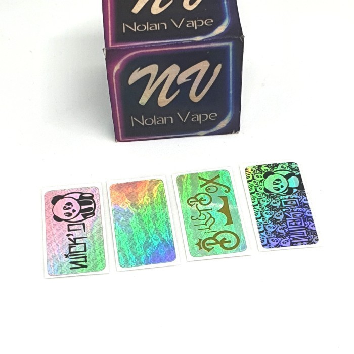 

T0n Stiker Holo Billet Box ity Inner Hologram Stir AIO (4pcs) K01