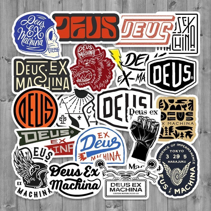 

BIG SALE STICKER PACK TUMBLR - DEUS EX MACHINA [20 PCS] KODE 868 K01