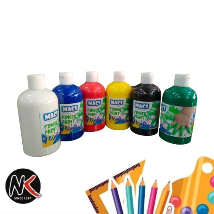 

Cat Jari/Finger Paint MACS Warna (Bukan Untuk Mewarnai) K01