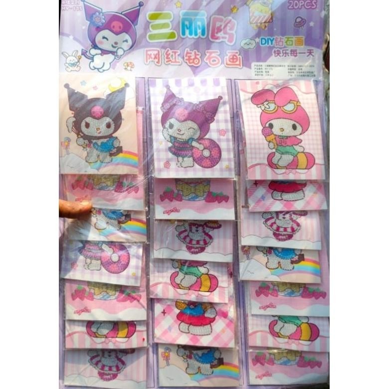 

Murah Diamond Painting Set 20Pc Lembaran Teplak Lebar Sale