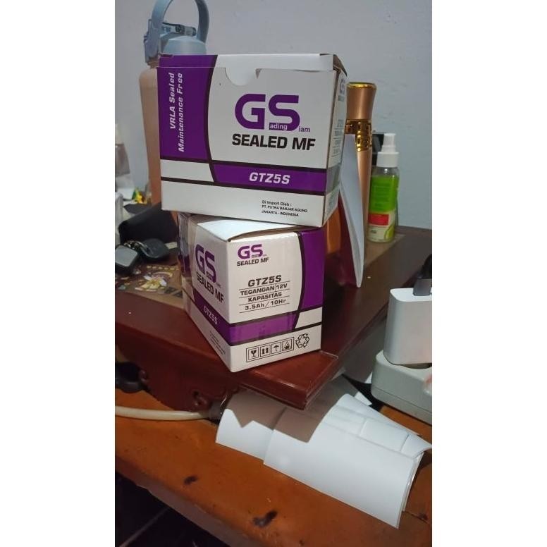 Termurah Aki Motor Gs Gtz5 Mio Soul, Mioz, Mio M3 125, Mio Gt 125, Original