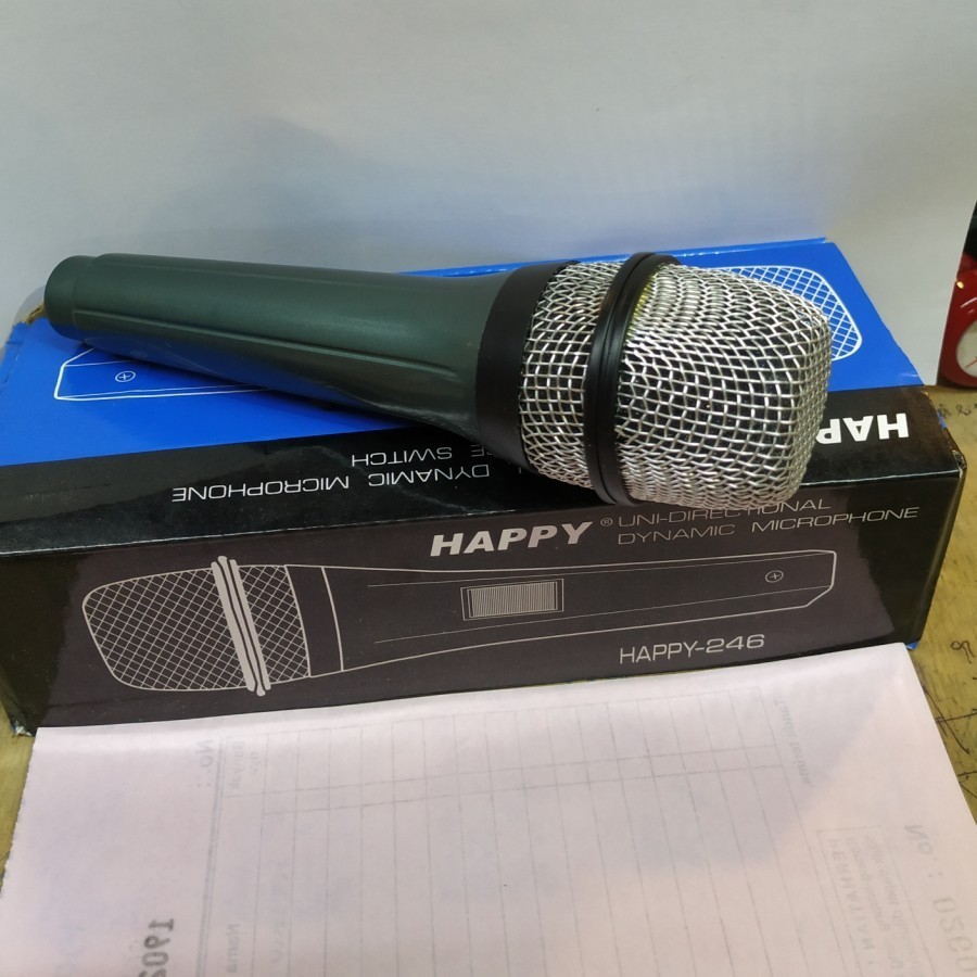 Microphone Happy 246 mic happy 246 mikrofon mikropon microphone happy