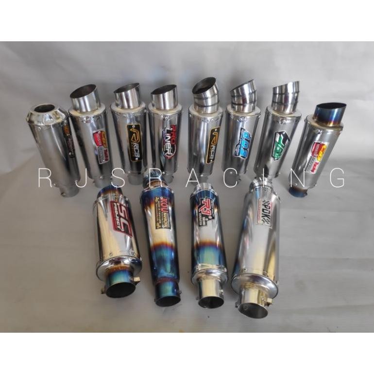 Original Knalpot Racing Proliner Beat Fi Beat Karbu  Mio Sporty Vario 125 Vario 150  Mio J Mio M3 Mi