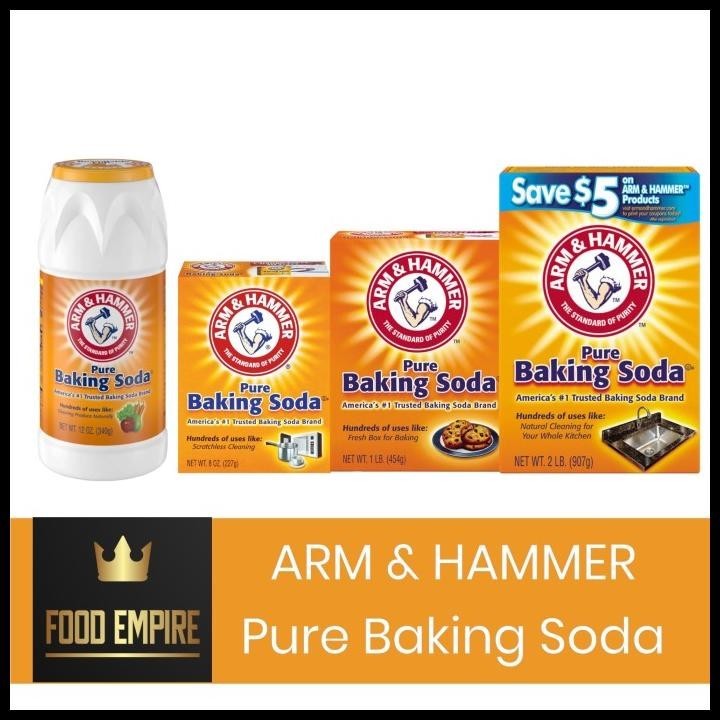 

Arm And Hammer Pure Baking Soda | Food Grade | Product Of Usa