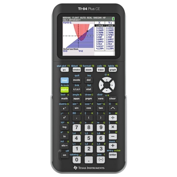 

Kalkulator Grafik Texas Ti-84 Plus Ce Graphic Calculator Original
