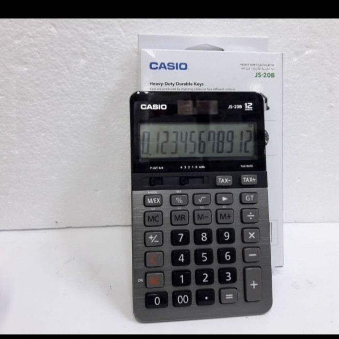 

Kalkulator Casio Js 20B, Original Casio,Garansi 1Th
