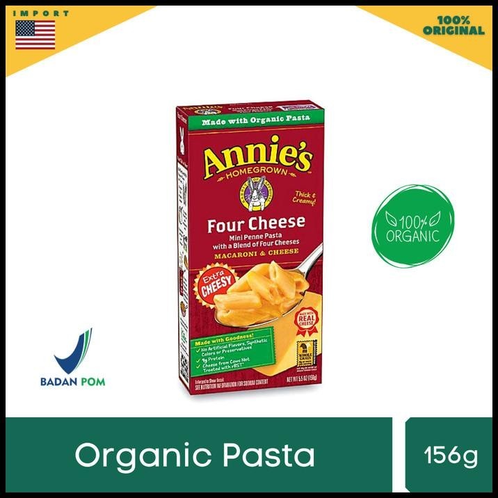 

Annie'S Penne & Four Cheese Macaroni & Cheese 156Gr