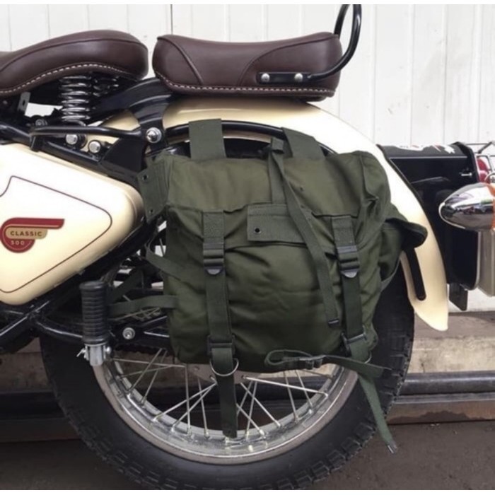 Tas Motor Sidebag Royal Enfield / Tas Sidebag Motor W175