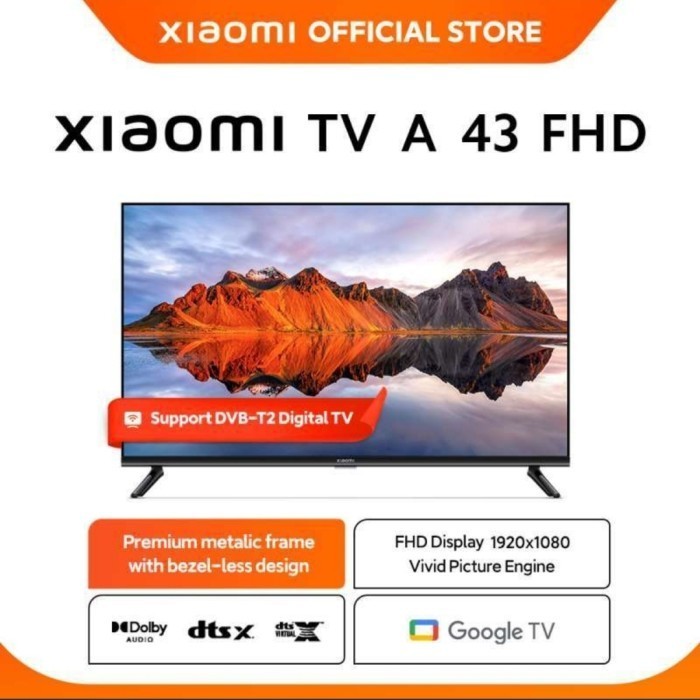 

Xiaomi TV A 43 Inch Bisa Dicicil Tanpa Kartu Kredit K01